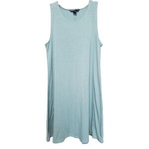 Free Fly Green Bamboo Flex Sleeveless Tank Midi Dress Size XL